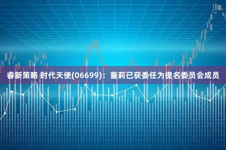 睿新策略 时代天使(06699)：董莉已获委任为提名委员会成员